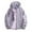 Purple, variant on Hooded Jacket for Women Casual Women Jacket Tightened Cuffs Drawstring Zipper Stand-Up Collar Jacket Lightweight Breathable Waterproof Sunscreen Outdoor Jacket Trendy