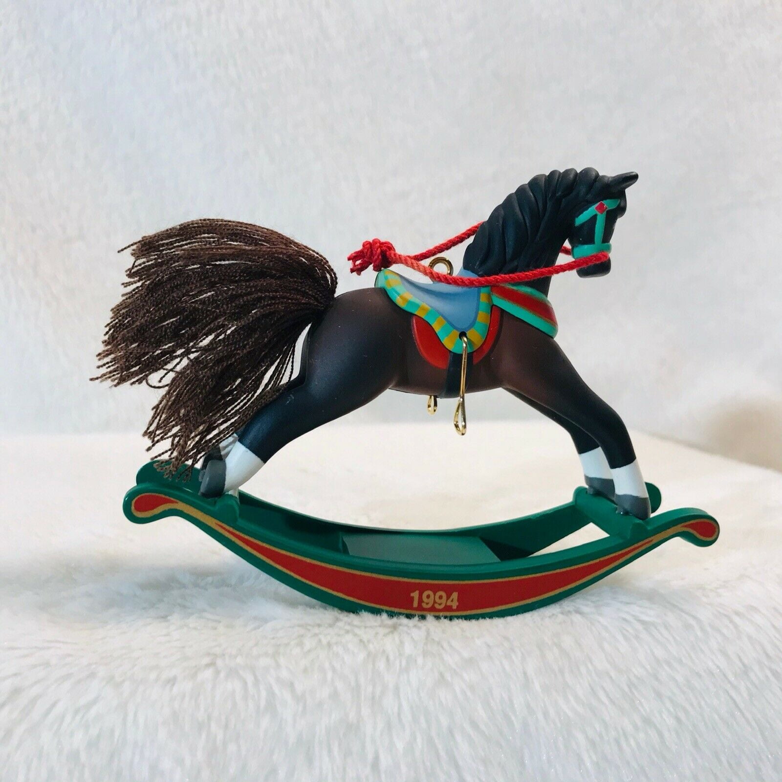 hallmark rocking horse collectors series qx501-6