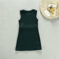 thumbnail image 3 of Toddler Girls Patchwork Solid Ribbed Princess Dress Clothes Outfits For Kids Vêtements Pour Enfants Size 2-3T, 3 of 3