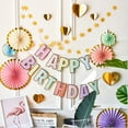 thumbnail image 3 of 300cm Happy Birthday Paper Banner Wall Hanging Bunting Garland Home Party Decor Happy Birthday Banner Birthday Party Decoration Garland Hanging Pull Flag Pennant, 3 of 7