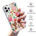 thumbnail image 2 of Flower Jungle Fest Case for iPhone 14 Pro,Aesthetic Colourful Floral Plant Case for Men Women,Unique Soft TPU Bumper Case Cover, 2 of 5