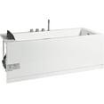 thumbnail image 6 of EAGO AM154ETL-R5 5 ft Acrylic White Rectangular Whirlpool Bathtub w Fixtures, 6 of 12