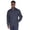 Navy Heather, variant on Apparel 9359 Crosswind Quarter Zip Sweatshirt-Navy Heather-L