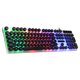 thumbnail image 2 of Teclado para juegos con retroiluminación con cable y teclado para computadora portátil con tapa redonda para oficina en casa, negro Inevent EL001654-02, 2 of 7