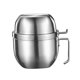 thumbnail image 3 of Ramen Bowl Fideos instantáneos Tazón de sopa Ramen Maker Dormitorio Regalo Fiambrera de acero inoxidable Tazón de fideos para viajes Dormitorio, 3 of 9