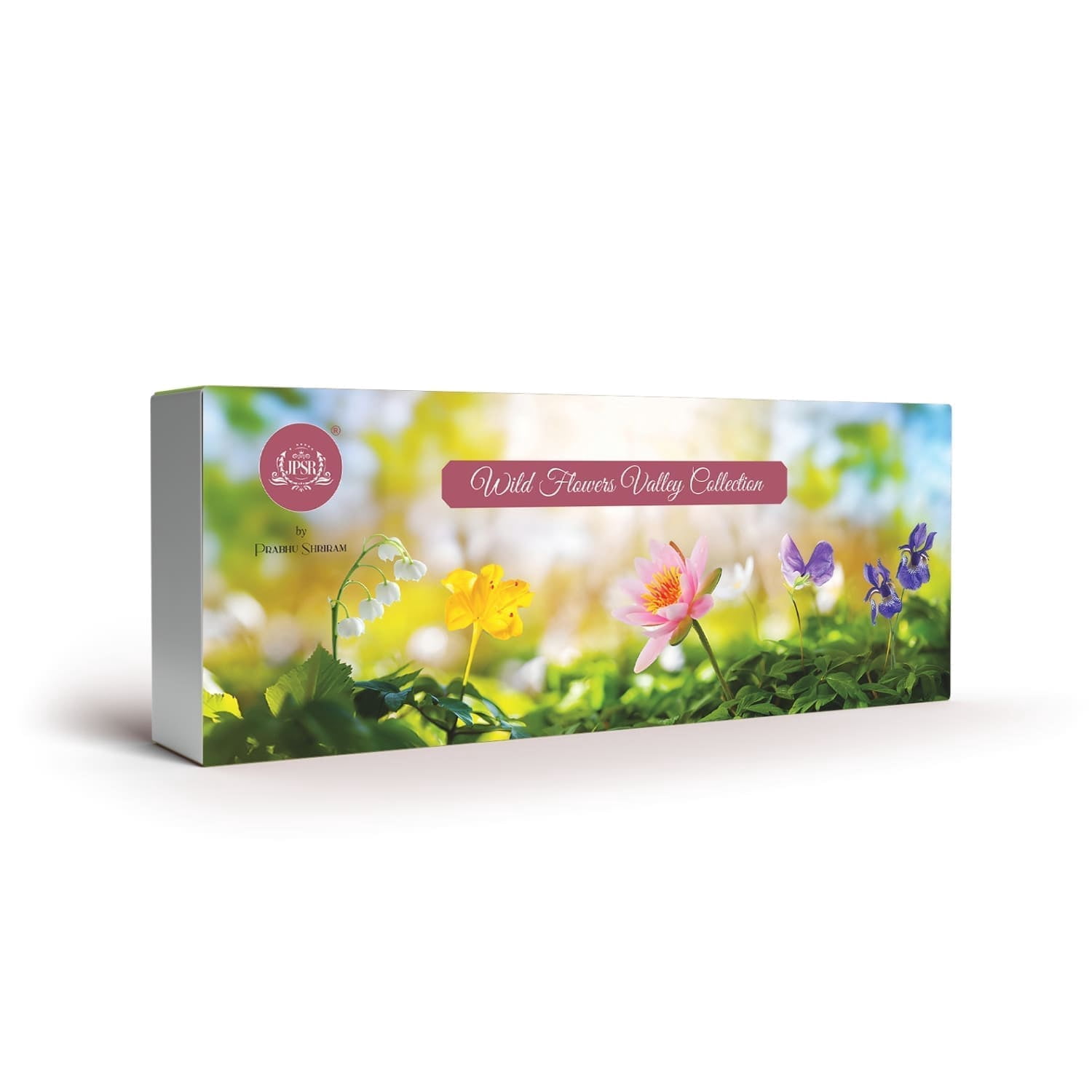 JPSR Wild Flower Valley Collection Premium Incense Sticks Gift Box – Set of 5