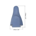 thumbnail image 2 of Unique Bargains 4.5'x2.6' PU Leather Embroidery Scissors Sheath Protective Cover, Light Blue 4 Pack, 2 of 7
