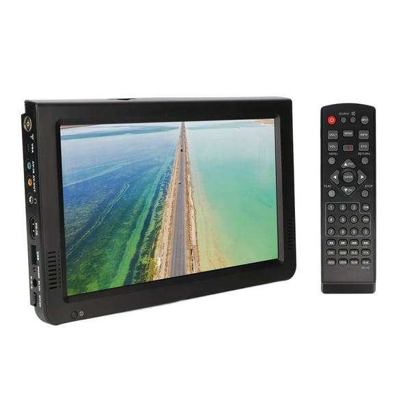 Mini TV, High Sensitivity Easy To Use 10 Inch 110-240V Supports Multiple Formats Pocket Digital TV for Outdoor