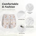 thumbnail image 6 of Lsque Animals In Tribe Printed Women's Running Shorts with Liner Pockets,Elastic Quick Dry Workout Athletic Gym Yoga Shorts,Womens High Waist Shorts-Large, 6 of 9