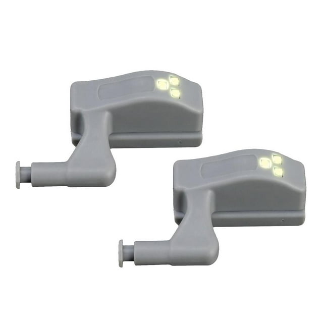 de 2 luces de para pequeña pequeña sala Iluminación interior de pequeña guardarropa Blanco cálido Colco Luz de la bisagra