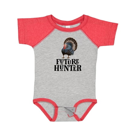 

Inktastic Turkey Hunting Future Hunter Gift Baby Boy Bodysuit