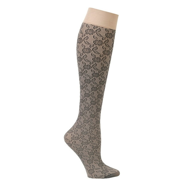 Celeste Stein Designs Women's Compression Lace Trouser Socks Mild 8