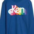 thumbnail image 3 of Barbie Pride - Ken Logo - Men's Long Sleeve T-Shirt, 3 of 5