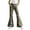 V84-Army Green, variant on WhouRiu Girls Casual Flared Pants Fashion Graphic Rigid Waist Trousers With Pockets Kids Comfortable Cute Everyday Wear,9-10 Years