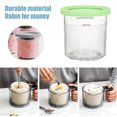 thumbnail image 4 of Paquete de 4 contenedores de repuesto para pintas y tapas Ninja Creami, 4 fundas de neopreno para helado, compatibles con 16 oz, 4 of 6