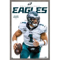 NFL Philadelphia Eagles - Jalen Hurts Feature Series 23 Wall Poster, 22.375" x 34" Framed