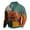 #02Turquoise, variant on Drmagiyhm Halloween Sweatshirts Men Witches Henry Stand Collar Long Sleeve Corduroy Jacket Fall Sweaters Ghost Graphic Comfort Button Sweatshirts Black S