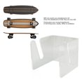 thumbnail image 4 of Skateboard Wall Mount, Clear Acrylic Rack Display, Storage For Electric Skateboards, Space Saving Design, 4 of 8