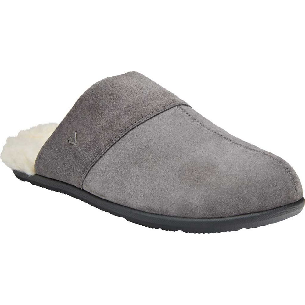 Vionic Men's Vionic Alfons Slipper Charcoal Leather 7 M