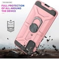thumbnail image 4 of Galaxy S20 Case, Galaxy S20 5G Case with HD Screen Protector,FYBTO Armor Grade Cases with Rotating Holder Kickstand Non-Slip Hybrid Rugged Phone Case for Samsung S20 5G 6.2" KK Rose Gold, 4 of 5