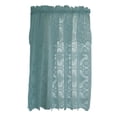 thumbnail image 1 of Niveles de ventanas de encaje bordadas 1 Panel Ventana De Encaje Bordado Voile Sheer Cortina Tiers 74x90cm Un Azul Un azul Magideal Niveles de ventanas de encaje bordadas, 1 of 7