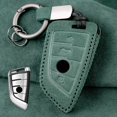 thumbnail image 1 of Car Key Fob Cover Case Protector Suede Leather Car Key Fob Case Cover For BMW X1 X2 X3 X4 X5 X6 X7 2 3 4 5 6 7 8, 1 of 8