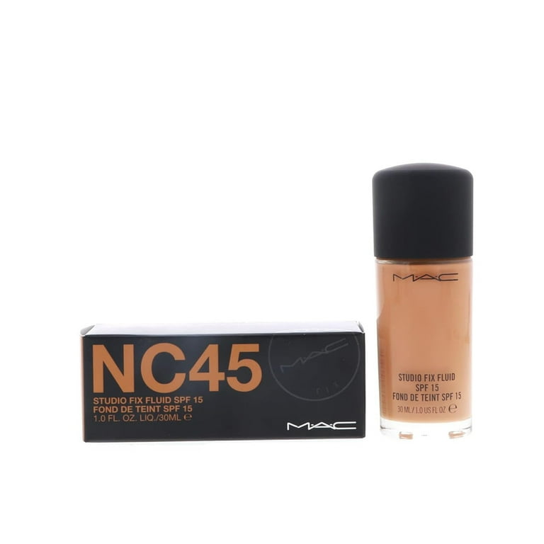 MAC studio fix fluid SPF 15 foundation NC45, 1 oz - Walmart.com