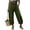 X219-Army Green, variant on Womens Palazzo Pants Summer Fashion 2026 High Waisted Wide Leg Drawstring Flowy Beach Trousers with Pockets