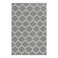 thumbnail image 3 of Unique Loom Decatur Collection Area Rug - Trellis (5' x 7' 2" Rectangle Dark Gray/Ivory), 3 of 7