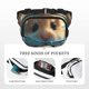 thumbnail image 5 of Easygdp Cute Swimming Guinea Pig Fanny Packs para Mujeres y Hombres, Bolsa de Cinturón, Bolsos de Cruz para Trabajo/Correr/Senderismo, 5 of 9