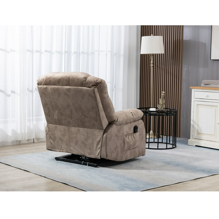 Hommoo Fabric Massage Recliner Chair, Electric Recliner