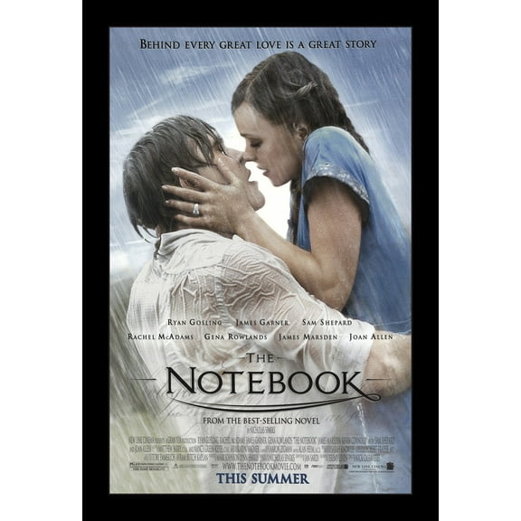 THE NOTEBOOK - 11x17 Framed Movie Poster