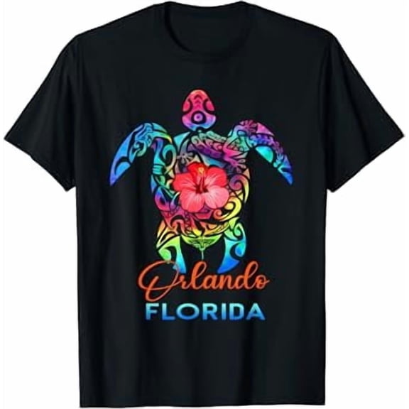 Orlando Florida 2023 Sea Turtle Beach Summer Vacation Trip T-Shirt