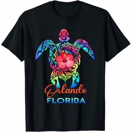 Orlando Florida 2023 Sea Turtle Beach Summer Vacation Trip T-Shirt