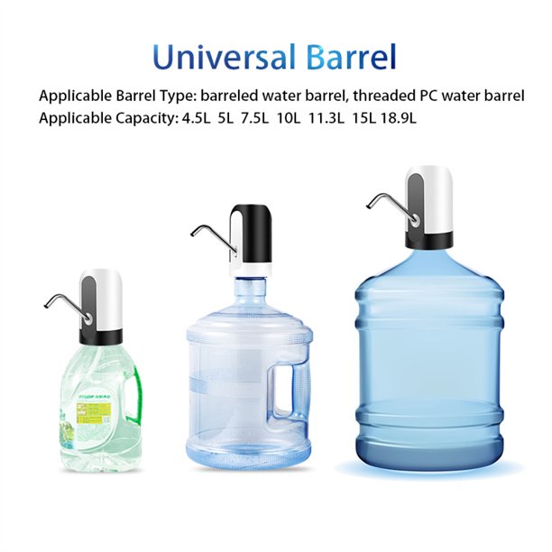 Automatic Portable USB Rechargeable Electric Water Pump Dispenser One Click Auto Switch