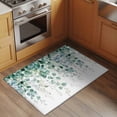 thumbnail image 3 of 2x3 Washable Area Rugs,Green Eucalyptus Leaves Watercolor Non-Slip Soft Rug Indoor Carpet,Floor Rugs for Living Room Bedroom, 3 of 9