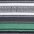 thumbnail image 4 of Manta mexicana grande Airooglee, 197 x 118 cm, color verde bohemio, 4 of 8