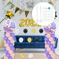 thumbnail image 3 of CIMAXIC Fête 1 Ensemble de Kit de Support de Ballons Fête Hauteur Réglable Kit de Colonne de Ballons Déco de Fête,9.84"X9.84"X3.15 Pouces, 3 of 5