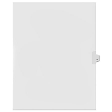 - 90000 Series Legal Exhibit Index Dividers, Side Tab, Printed