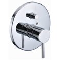 thumbnail image 1 of Dawn Kitchen & Bath D2222301C Pressure Balancing Diverter Valve Trim - Lever Handle - Chrome, 1 of 1