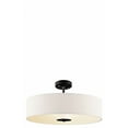 thumbnail image 6 of 3 Light Inverted Pendant with Transitional Inspirations 5.5 inches Tall By 20 inches Wide-Black Finish Bailey Street Home 147-Bel-4187282, 6 of 10