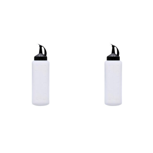 Wosthever Botellas exprimibles para condimentos, dispensador de salsa BBQ a prueba de fugas para Ketchup, mostaza, Mayo, salsas picantes, botellas de Type3 NO3 Wosthever CBP160165