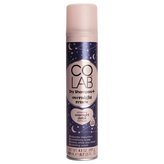 COLAB Dry Shampoo Overnight Renew Oil Control with Lavender, 6.7 fl oz