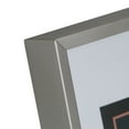 thumbnail image 4 of 14" Contemporary Rectangular 8" x 10" Photo Picture Frame - Silver and Clear, 4 of 5