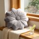 thumbnail image 4 of Cojín decorativo con forma de girasol | Cojín floral suave para sofá, sillón o cama | Cojín decorativo de terciopelo y algodón para el hogar, ideal para sala de estar, dormitorio u oficina., 4 of 6