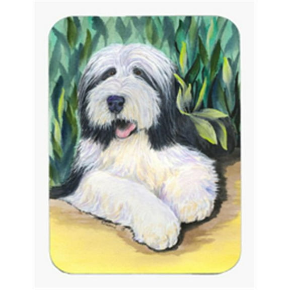 8 x 9.5 in. Bearded Collie Mouse Pad, Hot Pad or Trivet