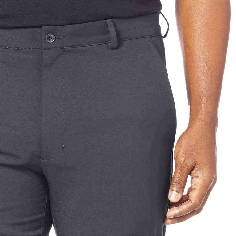 Greg Norman ML75 Performance Men's Pant |5 Pocket Pant Performance  Pant|ML75 Luxury Microfiber - Black 38W X 30L
