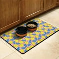 thumbnail image 3 of Lemon Lover Dog Feeding Mat - Non-Slip Absorbent Pet Food Mat with Cute Summer Lemon Design, Large Size for Messy Eaters, 3 of 5