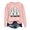 Pink_1, variant on Godom Halloween Womens Sweatshirts Ghost Graphic Long Sleeve Tops Loose Fit Fall Cute Thick Shirts Winter Outfits Trendy Clothes