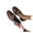 brown, variant on Women’s Chunky Heel Loafers Round Toe Classic Oxford Pumps Slip On Comfort Dress Shoes